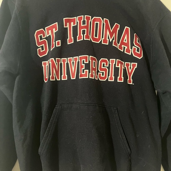 Champion Sweaters - Champion Navy Athletic Hoodie
